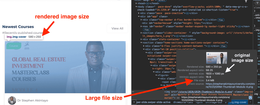 SAU large image problem